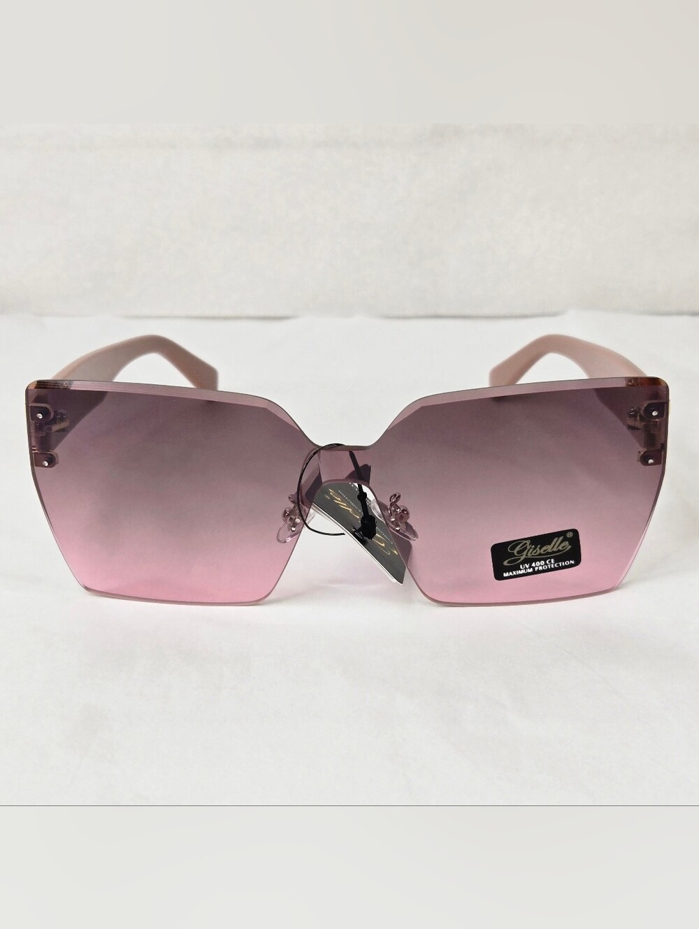 Giselle Rimless Gradient Lens Sunglasses Women's Contemporary Fashion Collection
